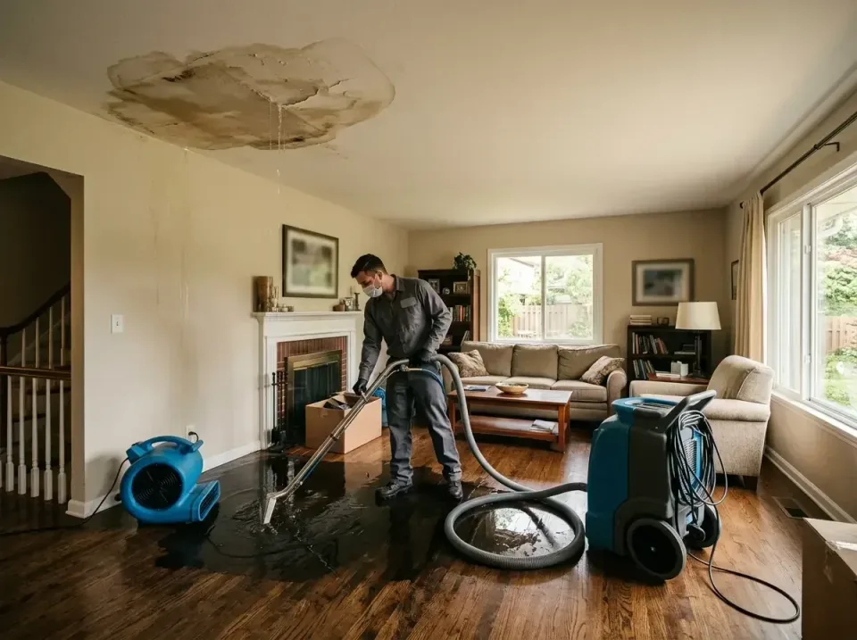 attic-pipe-burst-ceiling-drip-008 — frequently asked questions, Water Damage Restoration & Carpet Care in Mount Hermon, VA